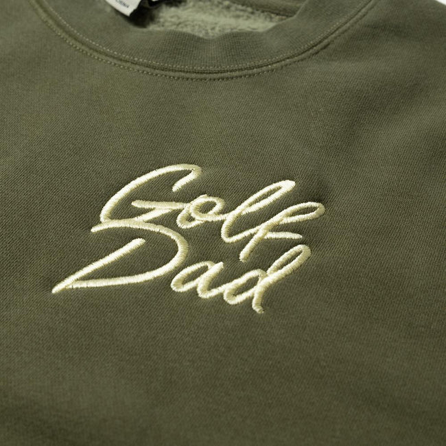 Golf Dad Embroidered Crewneck-Crewnecks-Fore Play-Barstool Sports