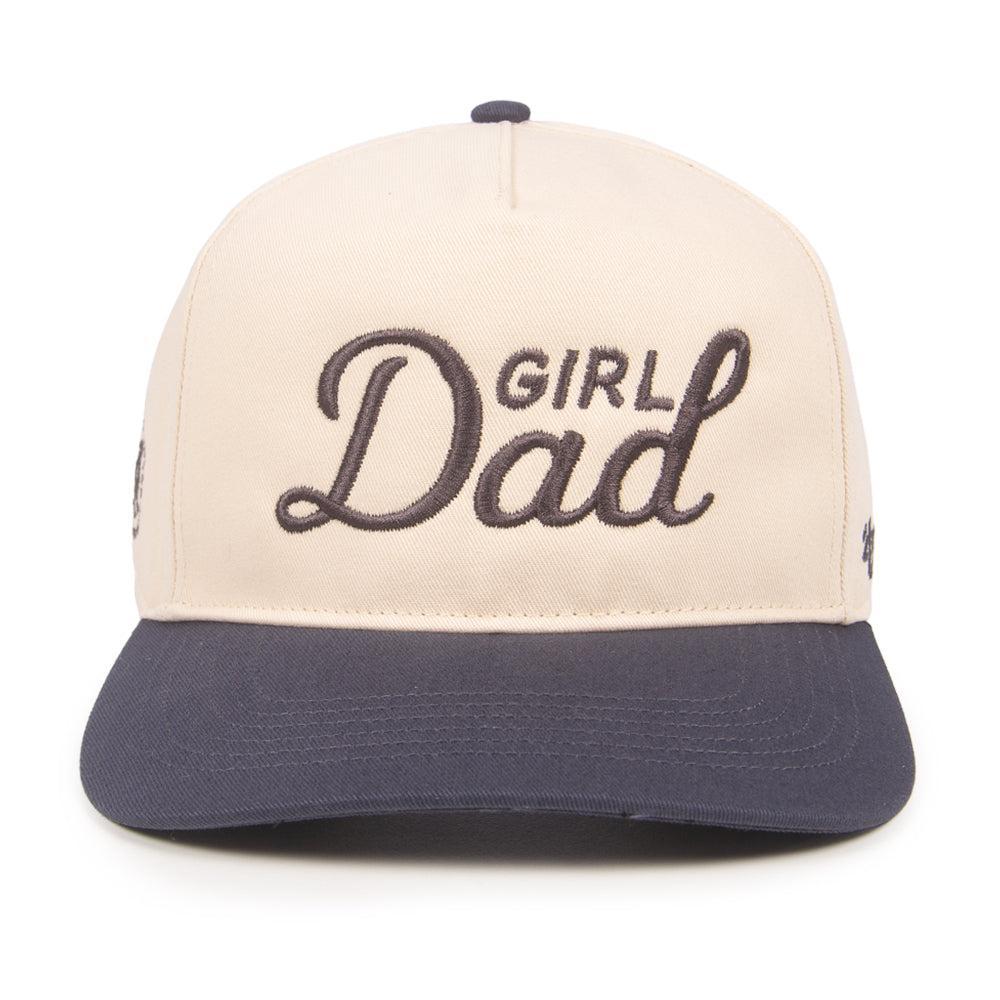 Girl Dad Two Tone '47 HITCH Snapback Hat (Navy w/ Charcoal)-Hats-Barstool Sports-Barstool Sports