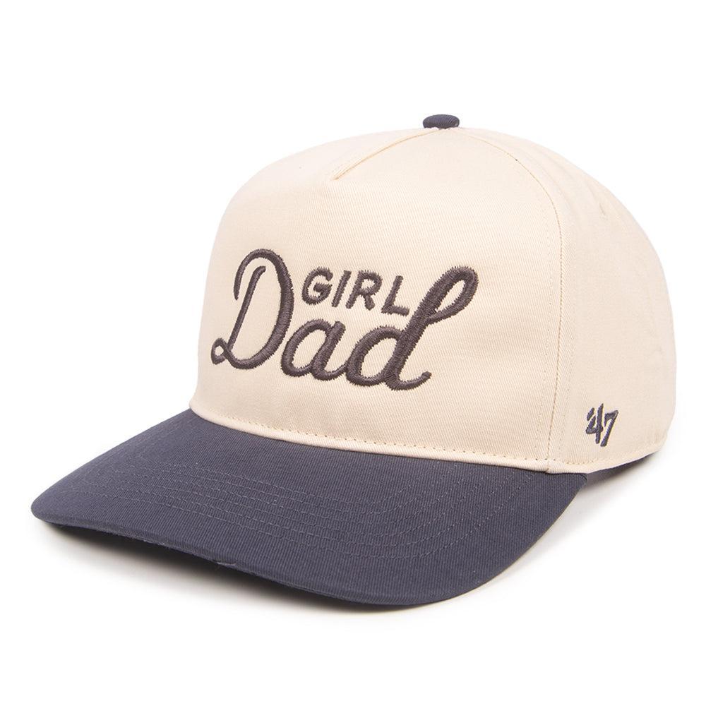 Girl Dad Two Tone '47 HITCH Snapback Hat (Navy w/ Charcoal)-Hats-Barstool Sports-Barstool Sports