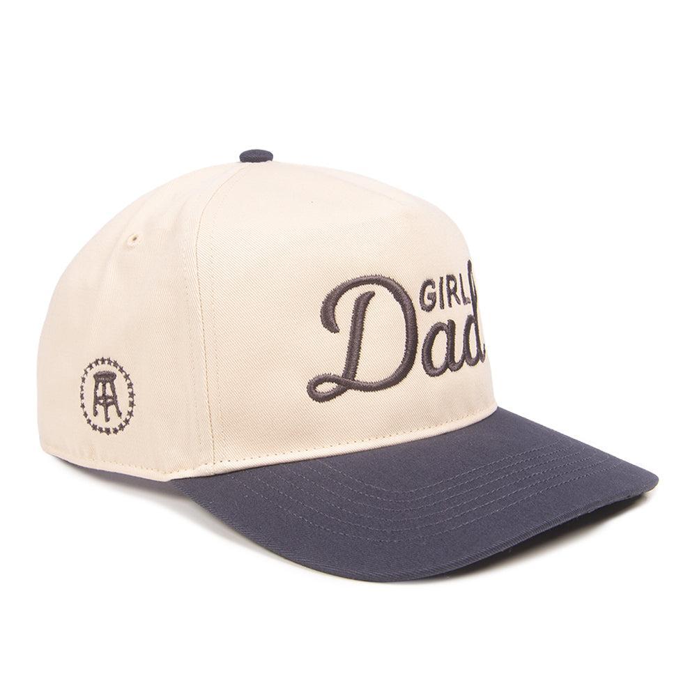 Girl Dad Two Tone '47 HITCH Snapback Hat (Navy w/ Charcoal)-Hats-Barstool Sports-Barstool Sports