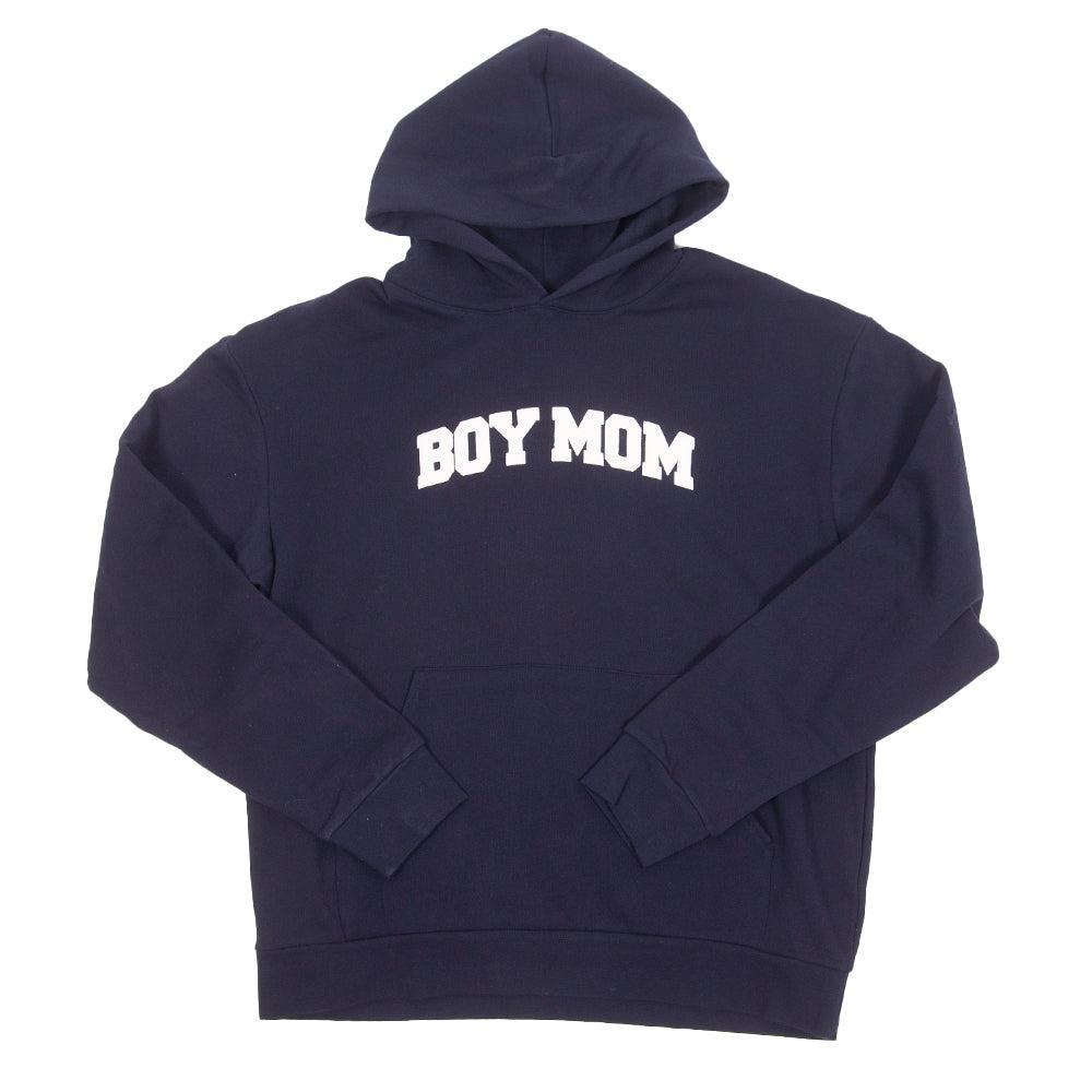 Boy Mom Puff Print Hoodie-Hoodies & Sweatshirts-Barstool Sports-Barstool Sports