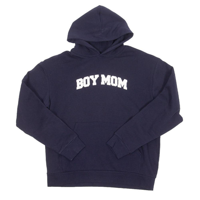 Boy Mom Puff Print Hoodie-Hoodies & Sweatshirts-Barstool Sports-Barstool Sports