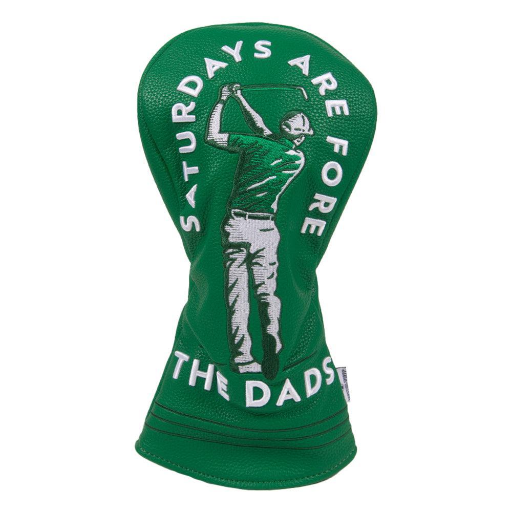 Saturdays Are Fore The Dads Driver Headcover-Golf Accessories-SAFTB-Green-One Size-Barstool Sports