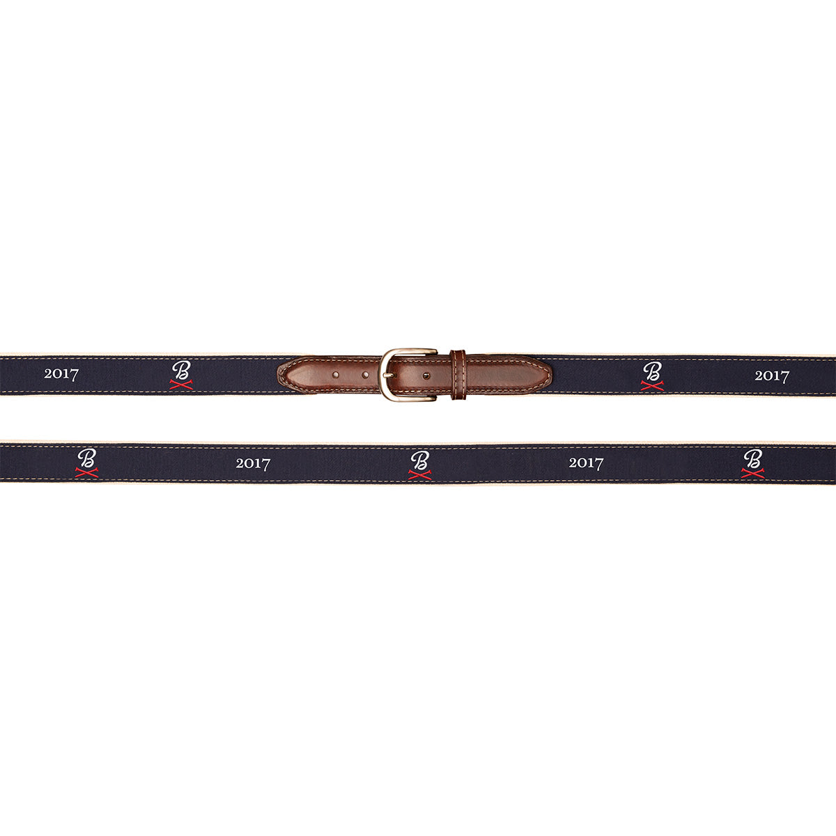 Barstool Golf Canvas Embroidered Belt-Belts-Fore Play-Navy-32-Barstool Sports