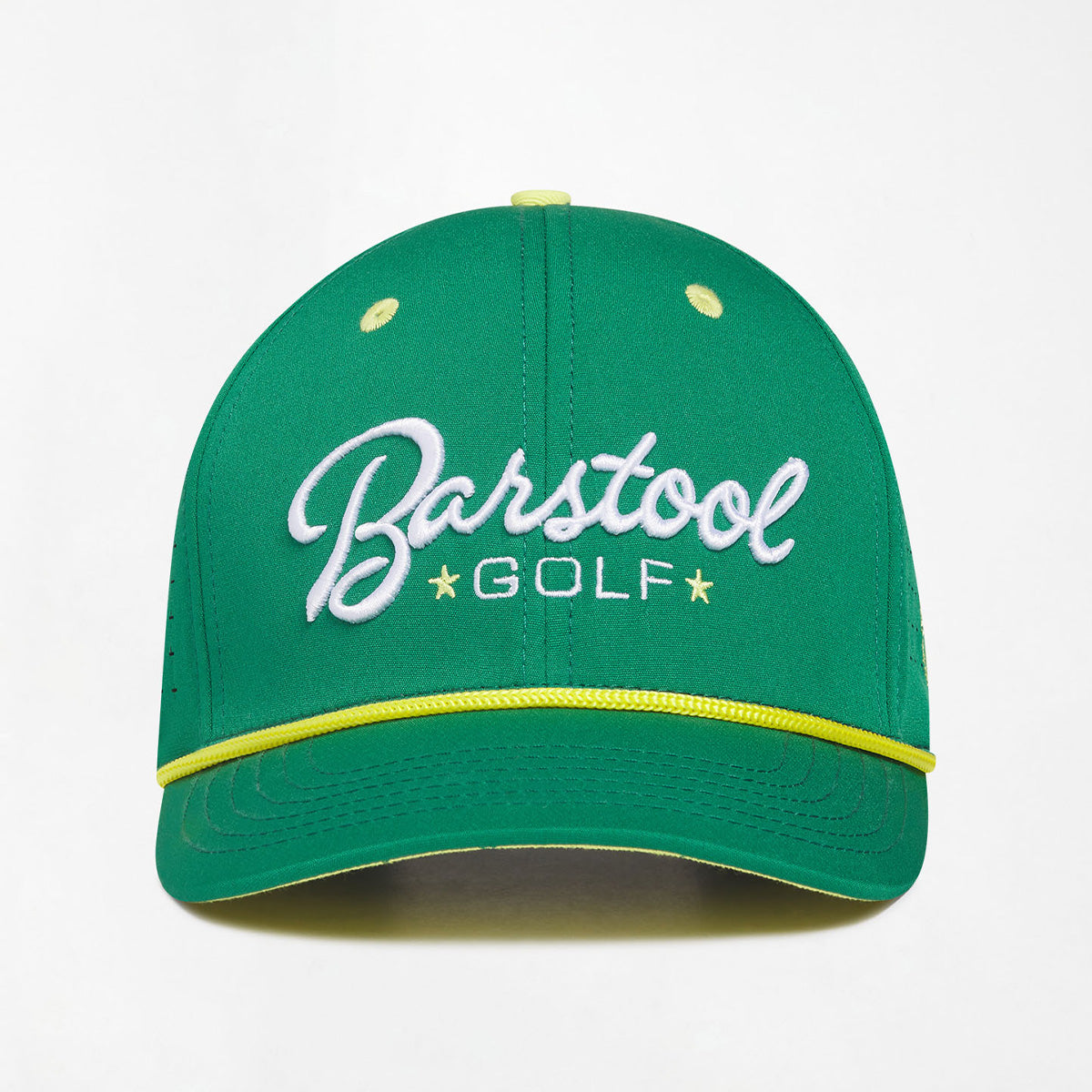 UNRL X Barstool Golf Script Vintage Rope Hat-Hats-Fore Play-Green-Barstool Sports