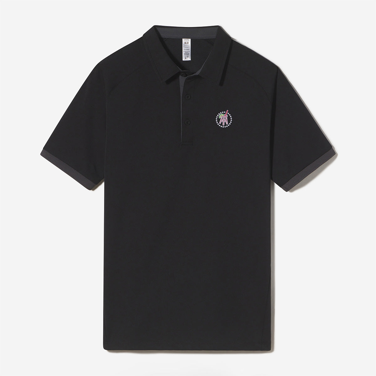 UNRL x Transfusion Tradition Polo II-Polos-Fore Play-Black-S-Barstool Sports