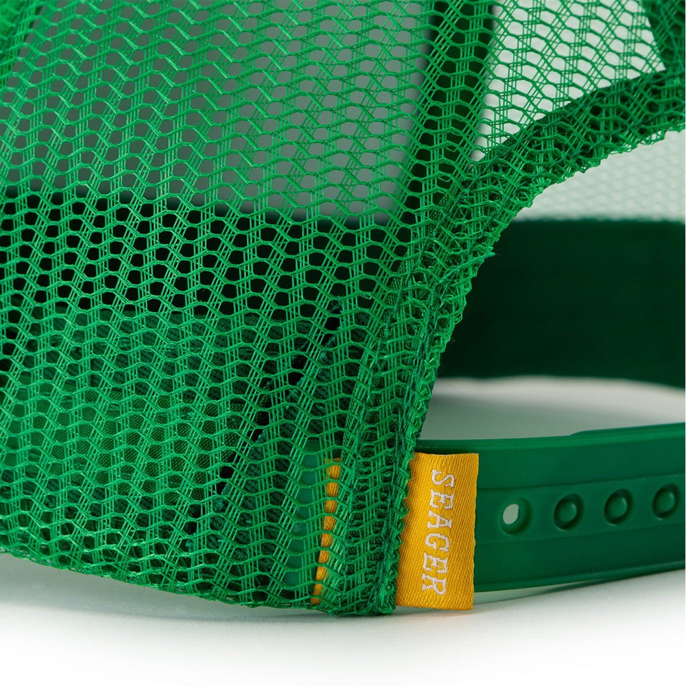 Seager x Bussin With The Boys Patch Trucker Hat-Hats-Bussin With The Boys-Green-Barstool Sports