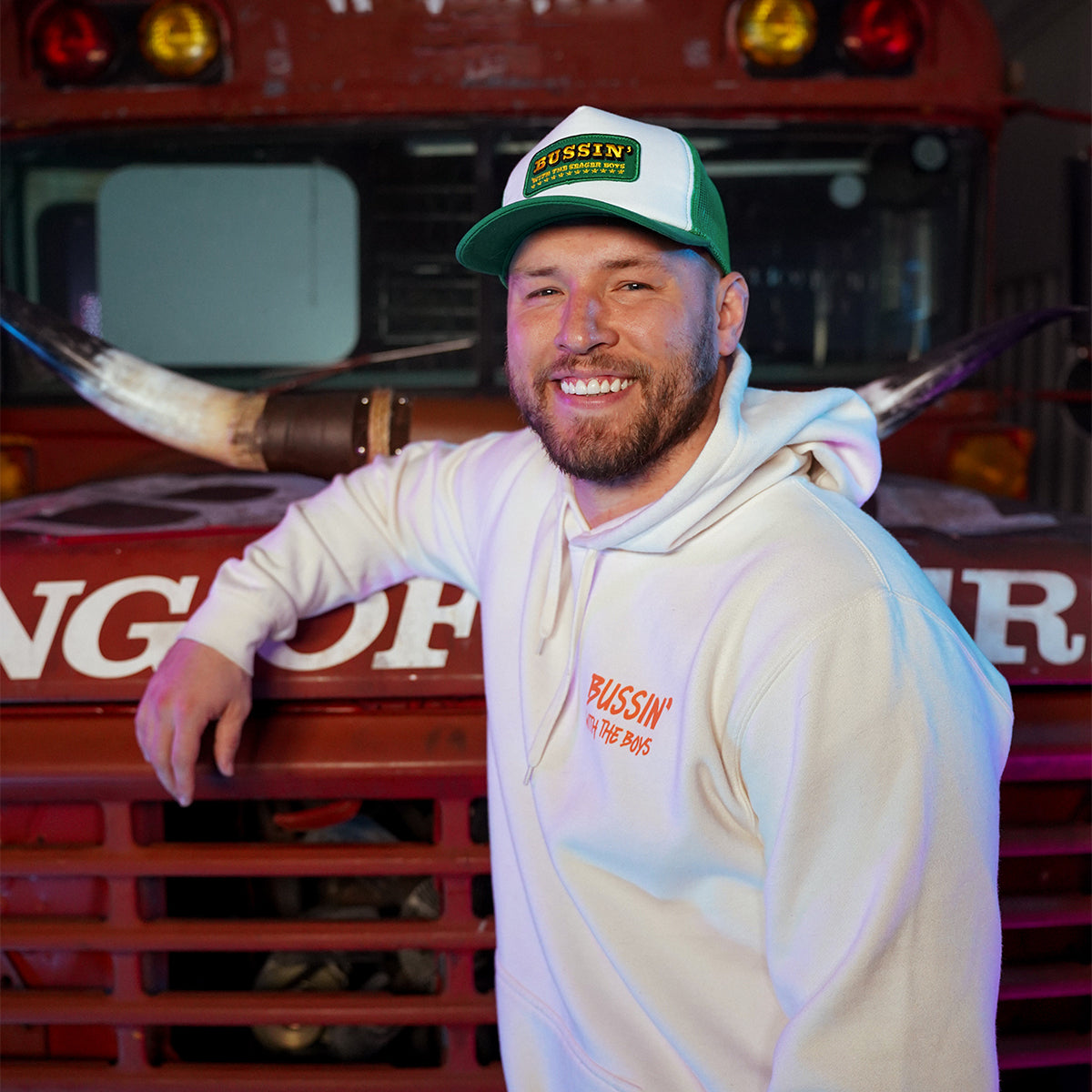 Seager x Bussin With The Boys Tailgators Hoodie-Hoodies & Sweatshirts-Bussin With The Boys-Barstool Sports