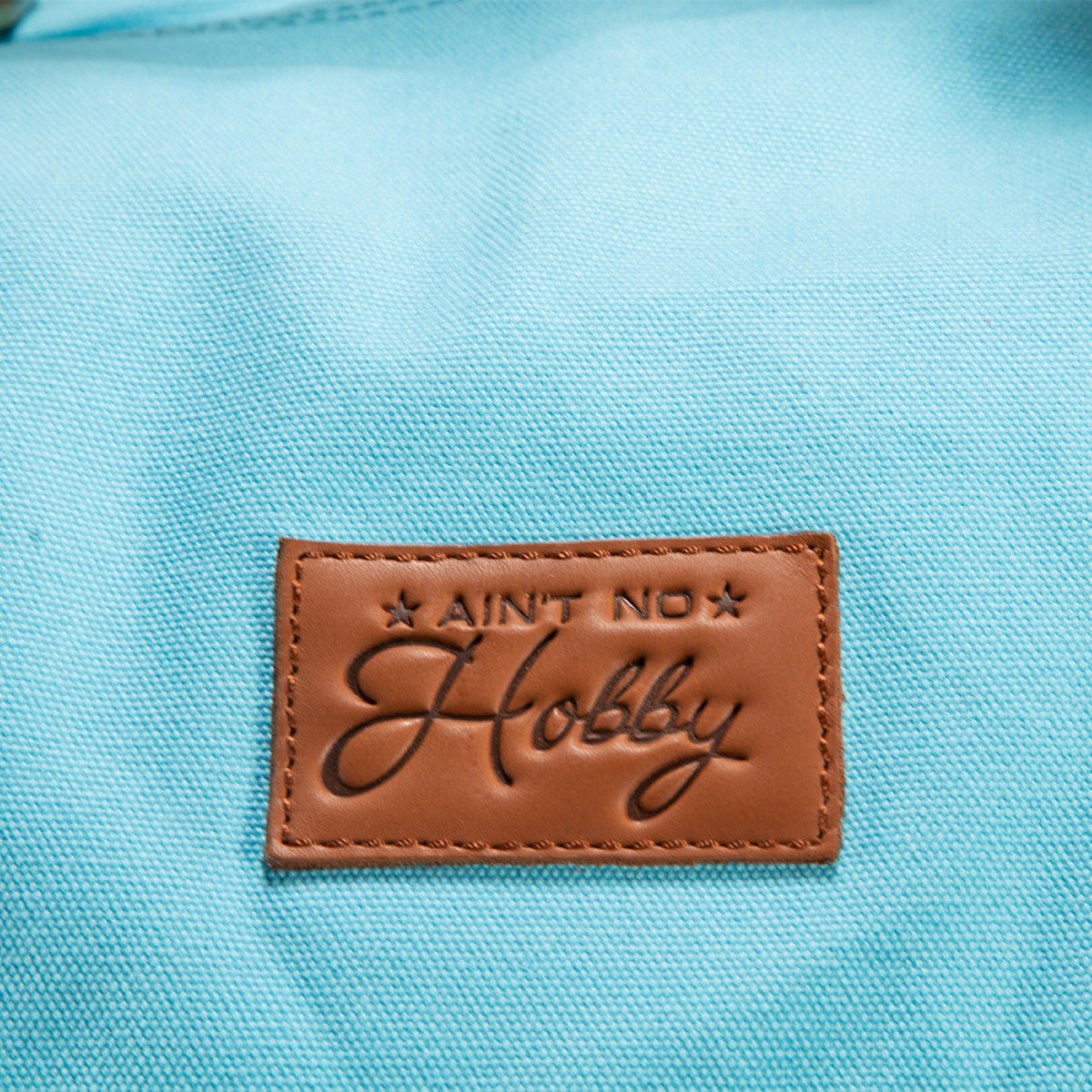 Ain't No Hobby Duffel Bag-Accessories-Fore Play-Light Blue-One Size-Barstool Sports