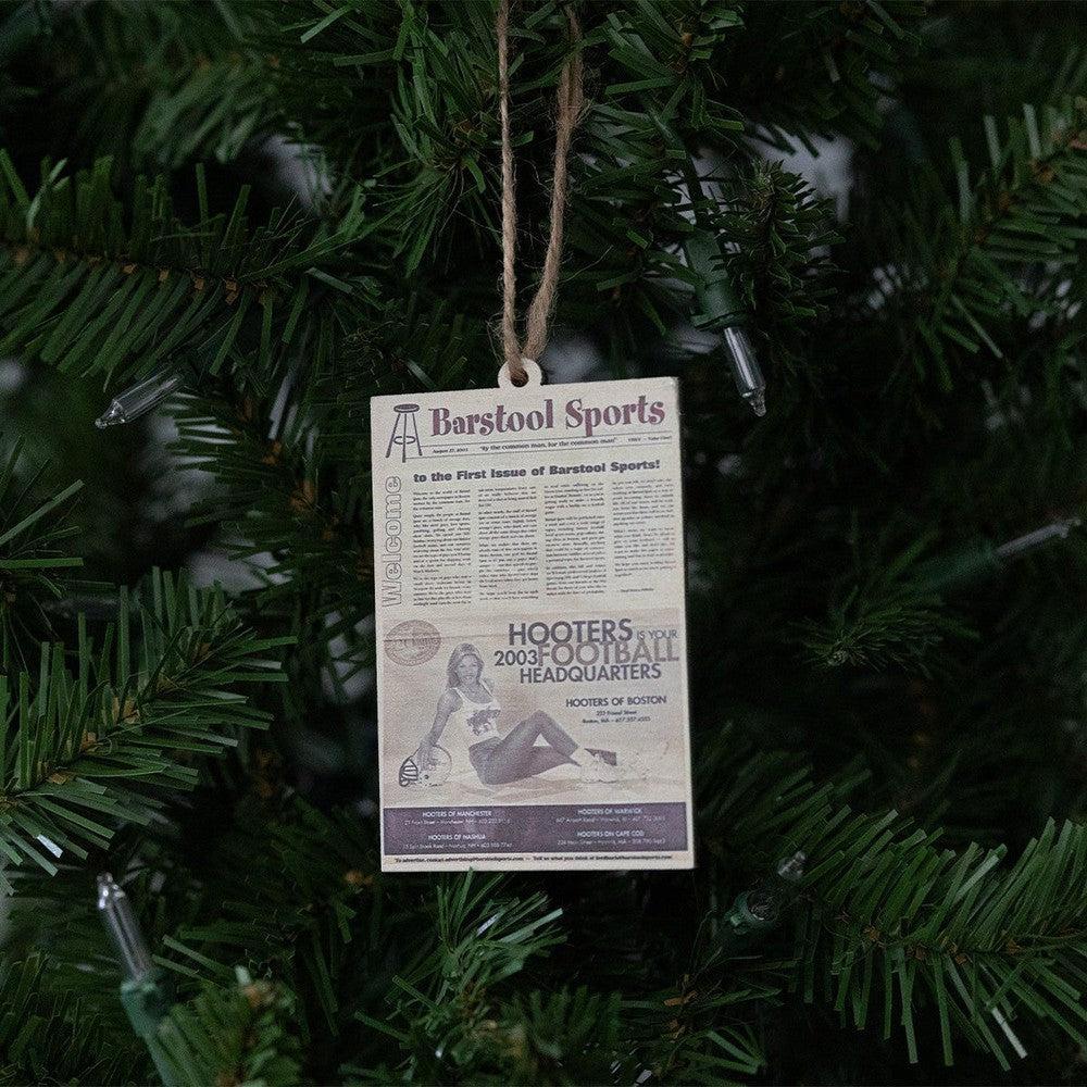 Barstool Sports Newspaper Ornament-Ornaments-Barstool Sports-Barstool Sports