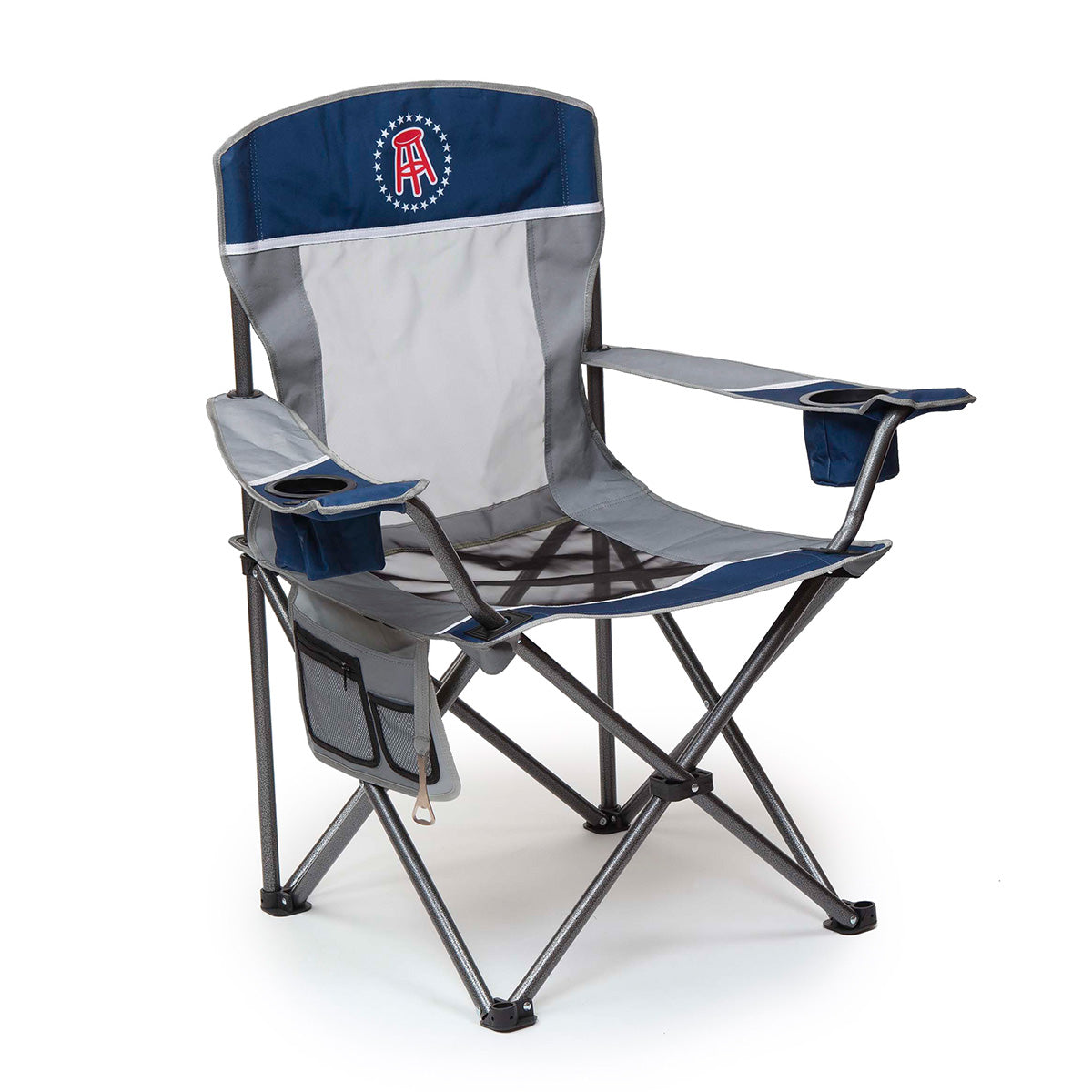 Barstool Sports Oversized Mesh Folding Chair-Accessories-Barstool Sports-Navy-One Size-Barstool Sports