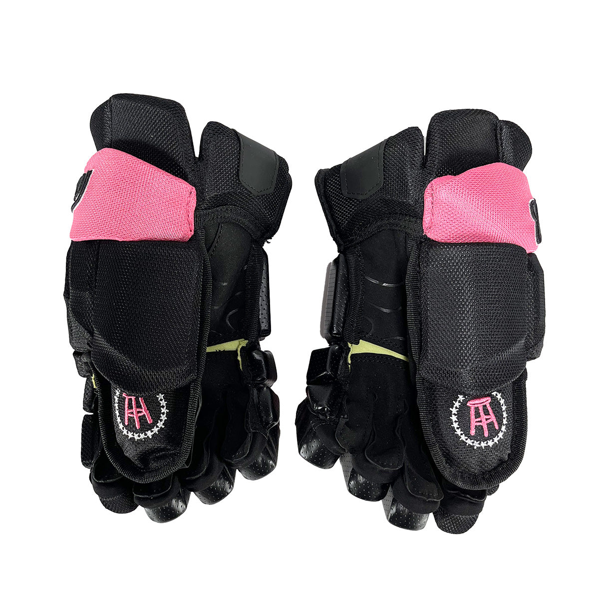 Used Boston University Bauer Vapor 2X Pro Gloves 13 Pro Stock & Game Used  Jersey
