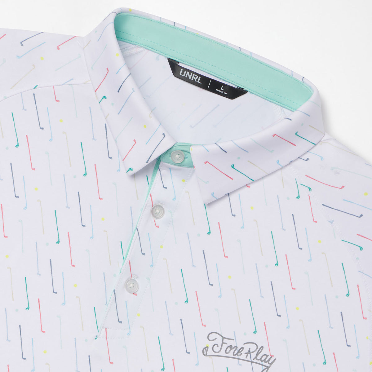 UNRL x Foreplay Back 2 Basics Polo-Polos-Fore Play-Barstool Sports