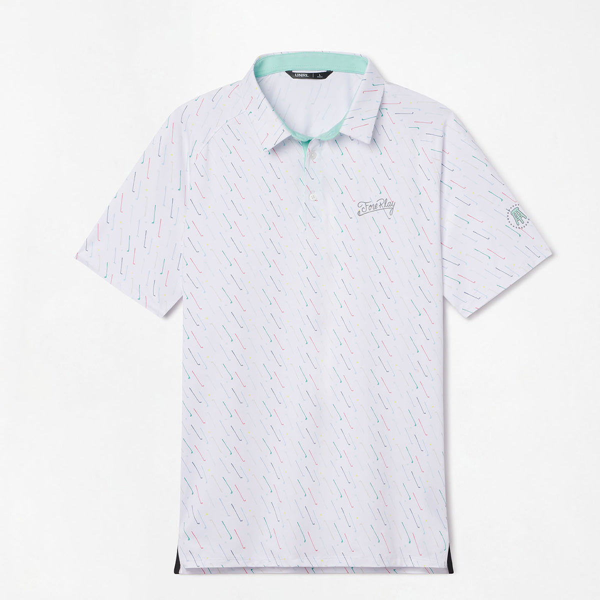 UNRL x Foreplay Back 2 Basics Polo-Polos-Fore Play-White-S-Barstool Sports