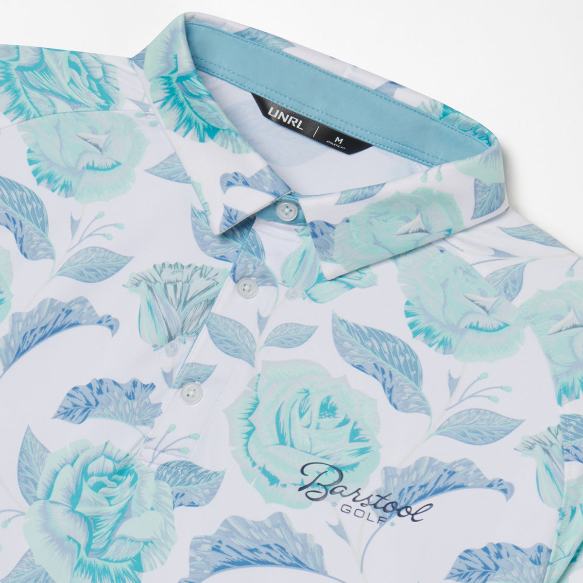 UNRL x Barstool Golf Floral Polo-Polos-Fore Play-Barstool Sports