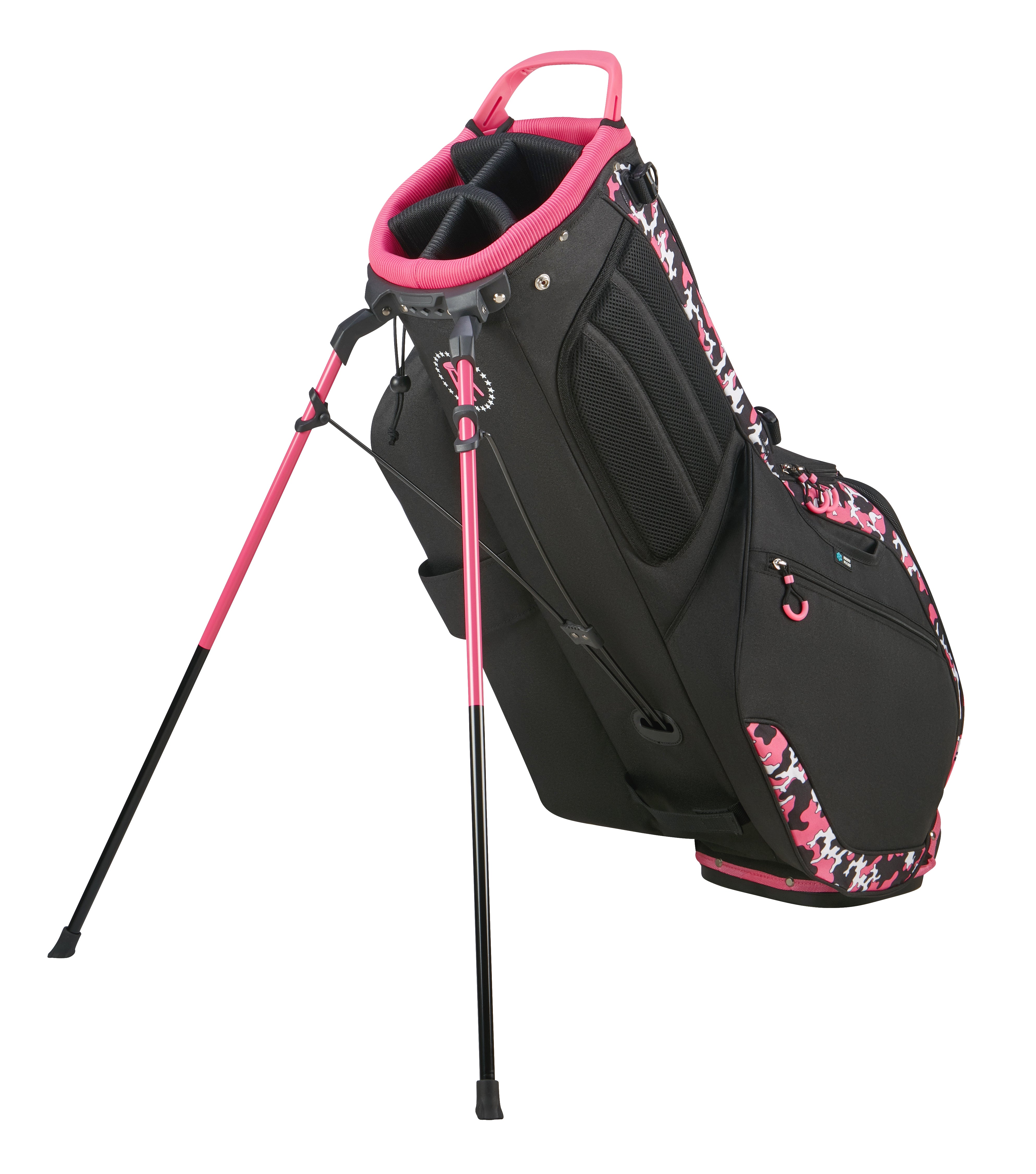 Pink Whitney Stand Bag-Golf Bags-Pink Whitney-Black-One Size-Barstool Sports
