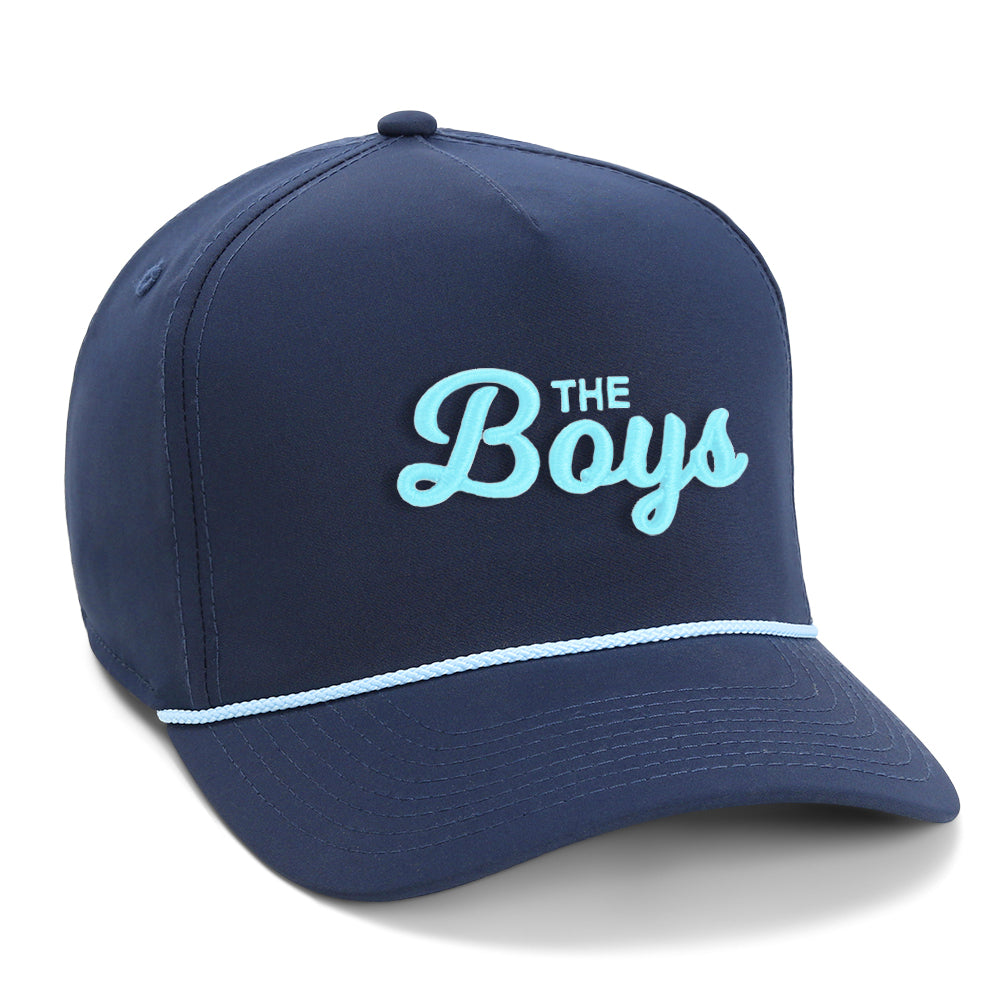 The Boys Imperial Rope Hat-Hats-Bussin With The Boys-Navy/Light Blue-One Size-Barstool Sports