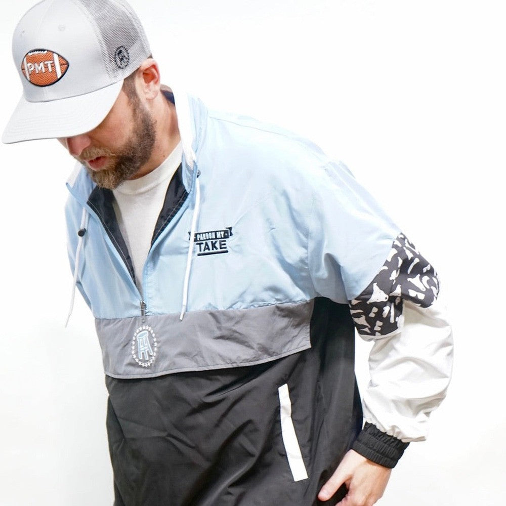 Pardon My Take Authentic Windbreaker-Jackets-Pardon My Take-Barstool Sports