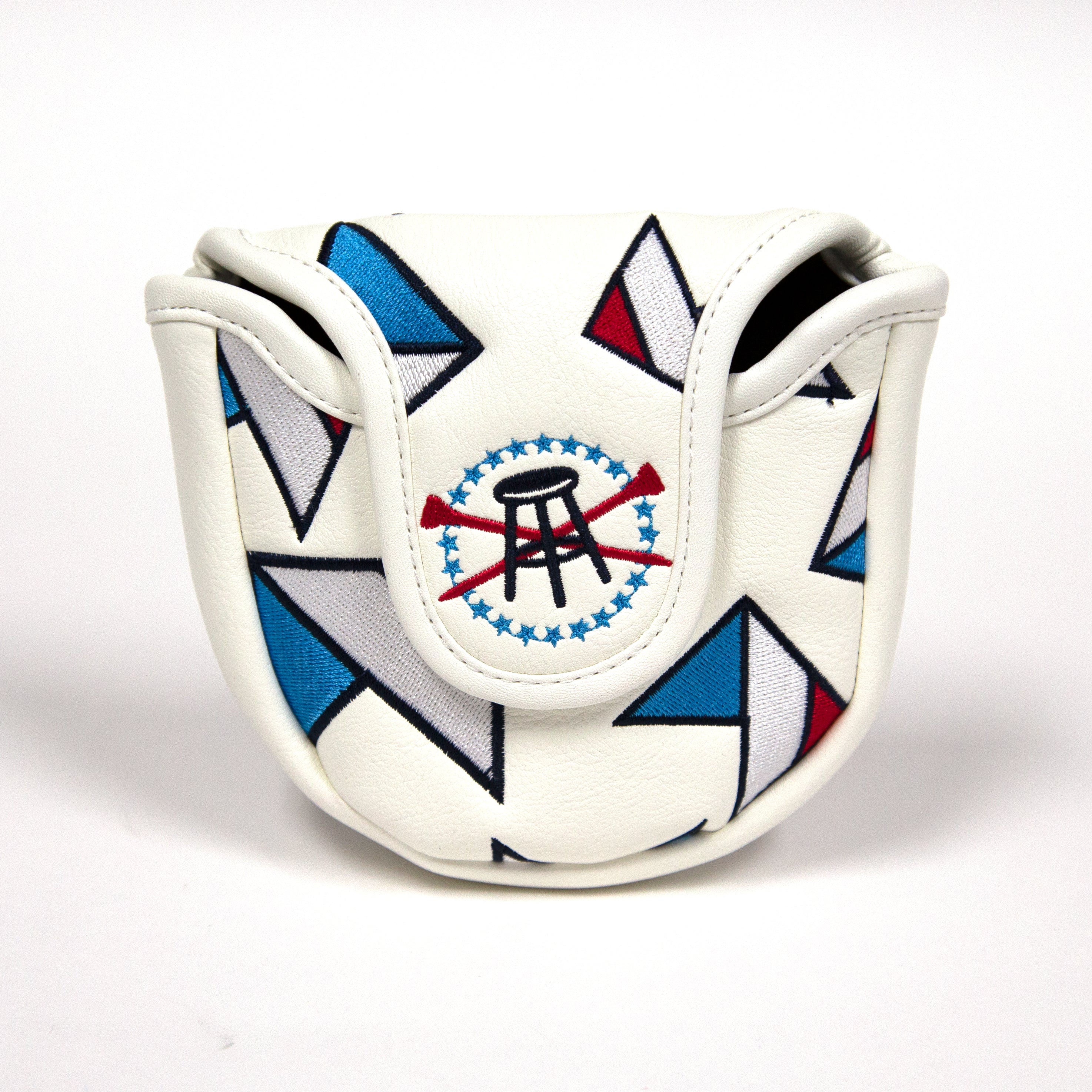 Barstool Golf Ain't No Hobby Mallet Putter Cover-Golf Accessories-Fore Play-White-One Size-Barstool Sports