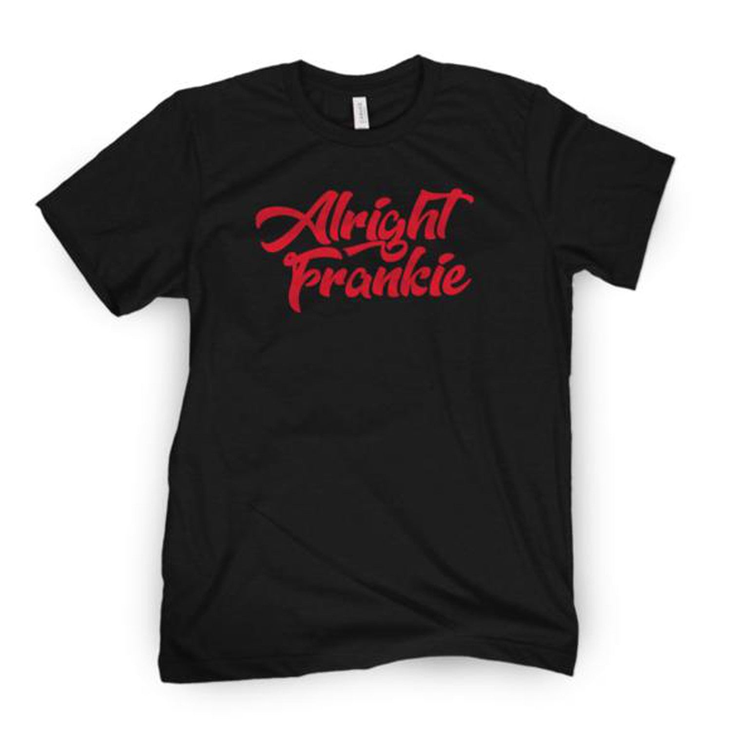 Alright Frankie Tee-T-Shirts-One Bite-Black-S-Barstool Sports