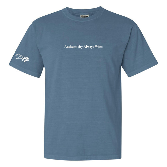 Authenticity Always Wins Tee-T-Shirts-Barstool Sports-Blue-S-Barstool Sports