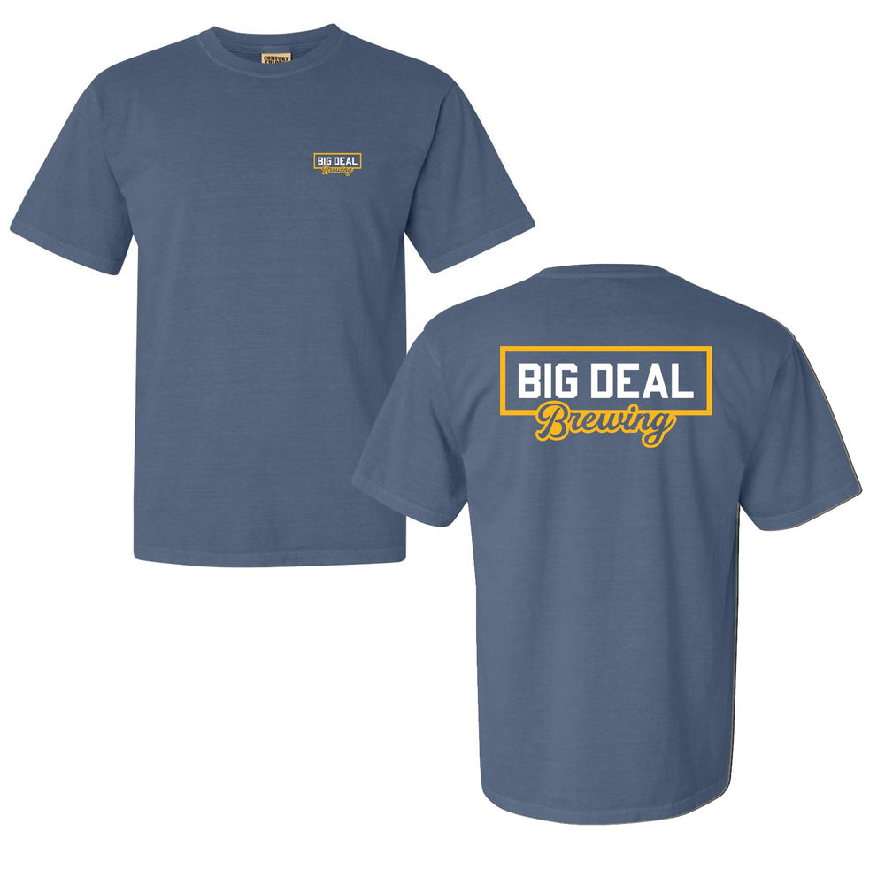 Big Deal Brewing Tee-T-Shirts-Big Deal Brewing-Blue-S-Barstool Sports