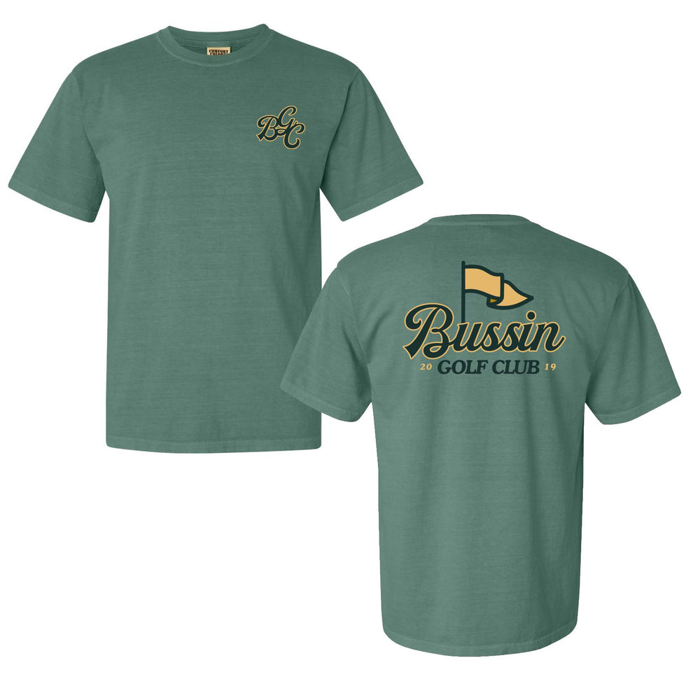 Bussin Golf Club Tee-T-Shirts-Bussin With The Boys-Green-S-Barstool Sports