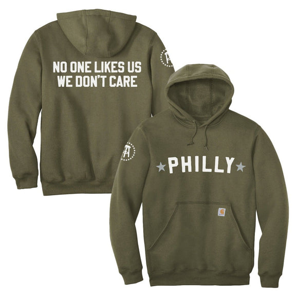 No One Likes Us Premium Hoodie-Hoodies & Sweatshirts-Barstool Sports-Green-S-Barstool Sports