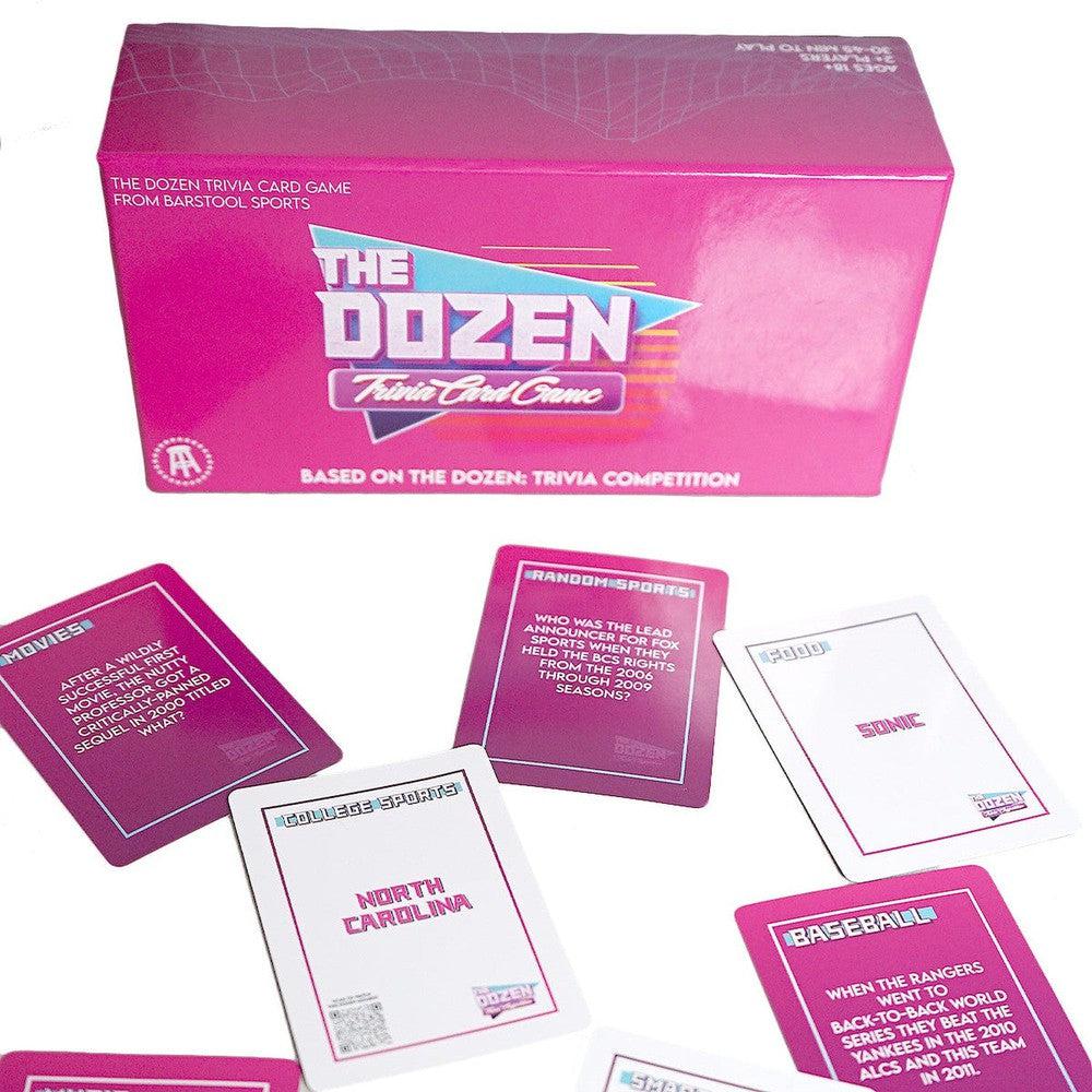 The Dozen Trivia Card Game The Dozen Accessories, Clothing & Merch