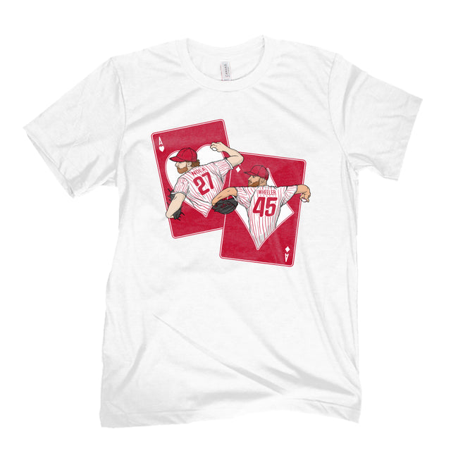 PHI Aces Tee-T-Shirts-Barstool Sports-White-S-Barstool Sports