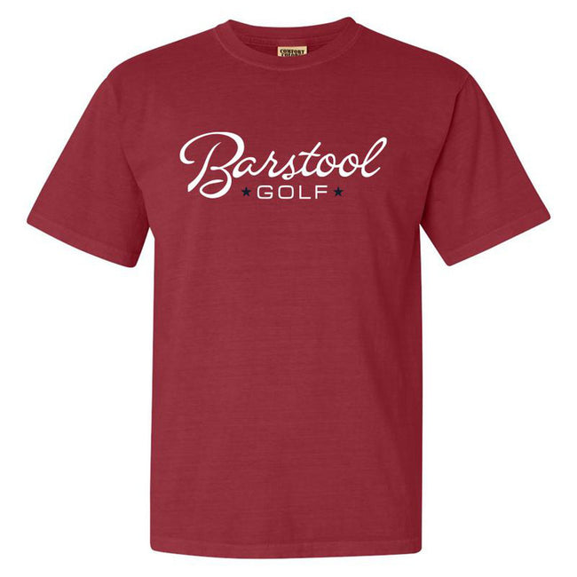 Barstool Golf USA II Tee-T-Shirts-Fore Play-Red-S-Barstool Sports