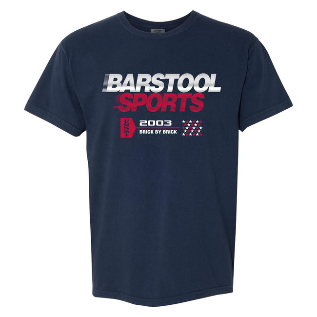 Barstool Sports 2003 USA Tee-T-Shirts-Barstool Sports-Navy-S-Barstool Sports