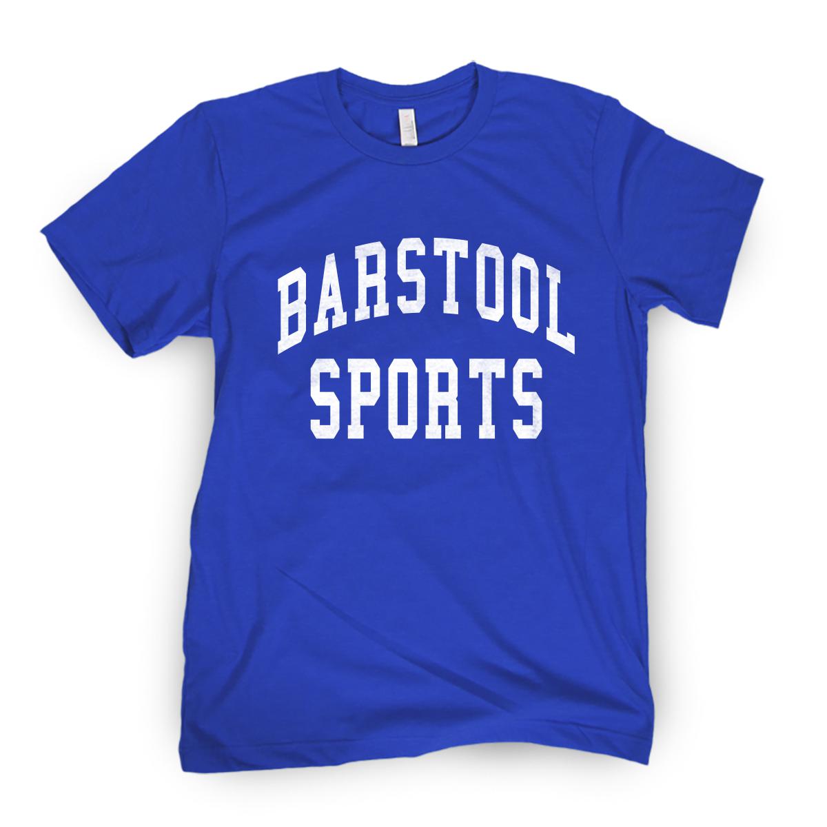 Barstool Sports Tee-T-Shirts-Barstool Sports-Blue-S-Barstool Sports