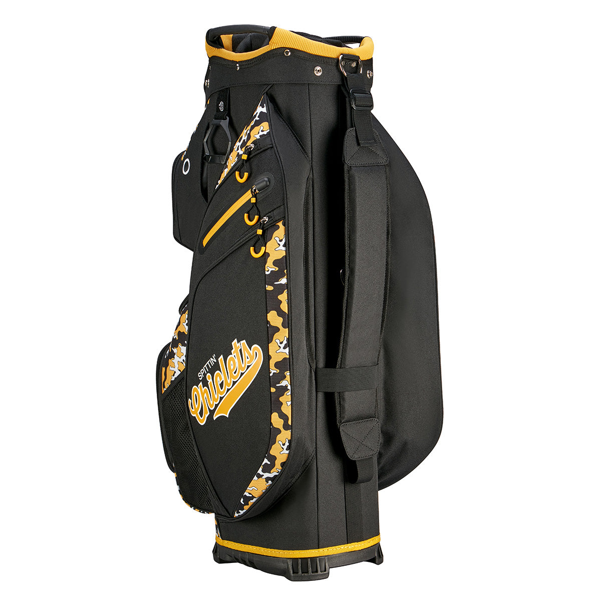 Spittin Chiclets Cart Bag-Golf Bags-Spittin Chiclets-Black-One Size-Barstool Sports