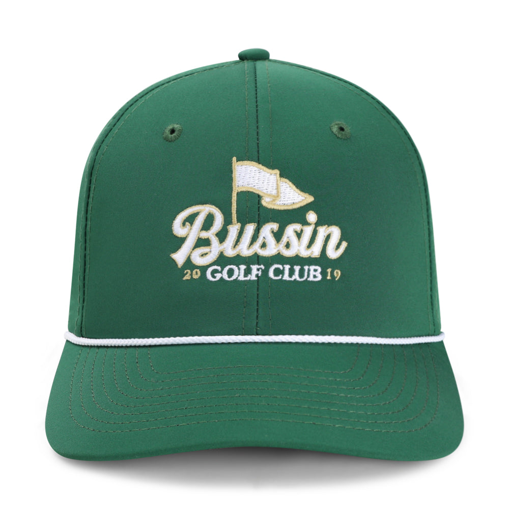 Bussin Golf Club 6 Panel Imperial Rope Hat-Hats-Bussin With The Boys-Green-One Size-Barstool Sports