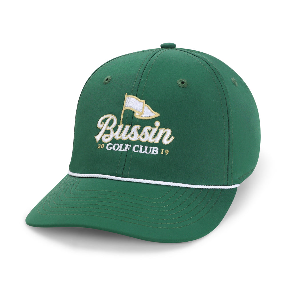 Bussin Golf Club 6 Panel Imperial Rope Hat-Hats-Bussin With The Boys-Green-One Size-Barstool Sports