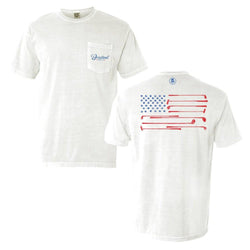 Barstool Golf Flag Pocket Tee-T-Shirts-Fore Play-White-S-Barstool Sports