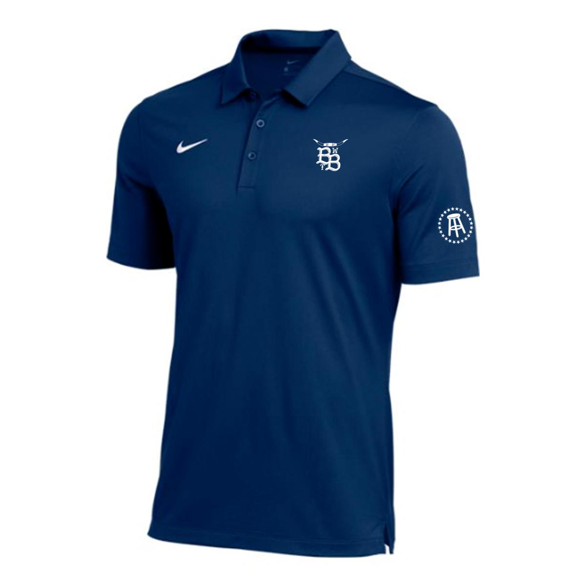 Bussin With The Boys Embroidered Nike Polo-T-Shirts-Bussin With The Boys-Navy-S-Barstool Sports