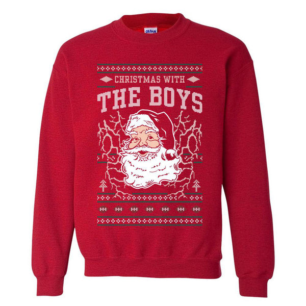 The Boys Santa Ugly Sweater - Bussin With The Boys Clothing