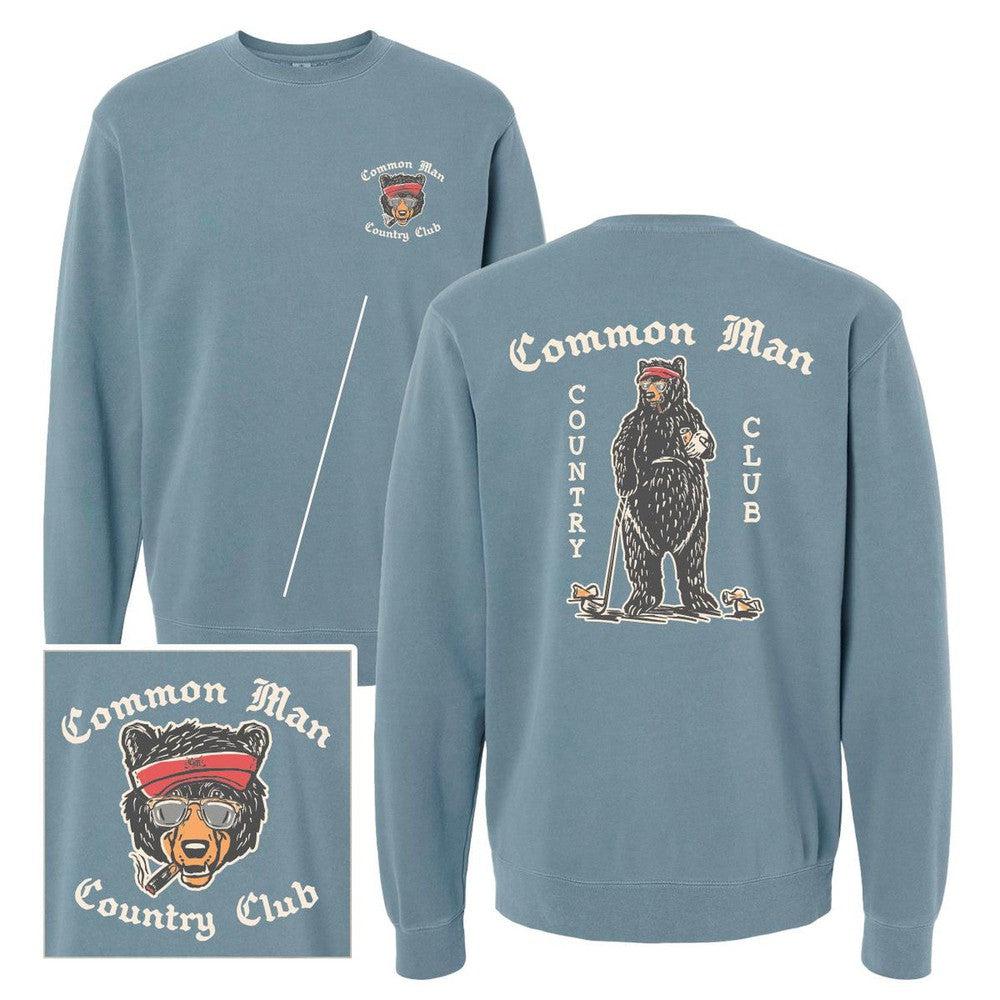 Common Man Country Club Crewneck - Fore Play Hoodies, Clothing & Merch ...