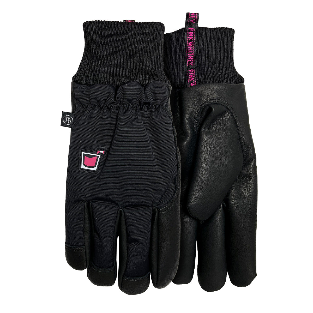 Watson Gloves x Pink Whitney Outdoor Rink Winter Gloves-Winter Accessories-Pink Whitney-Black-S-Barstool Sports