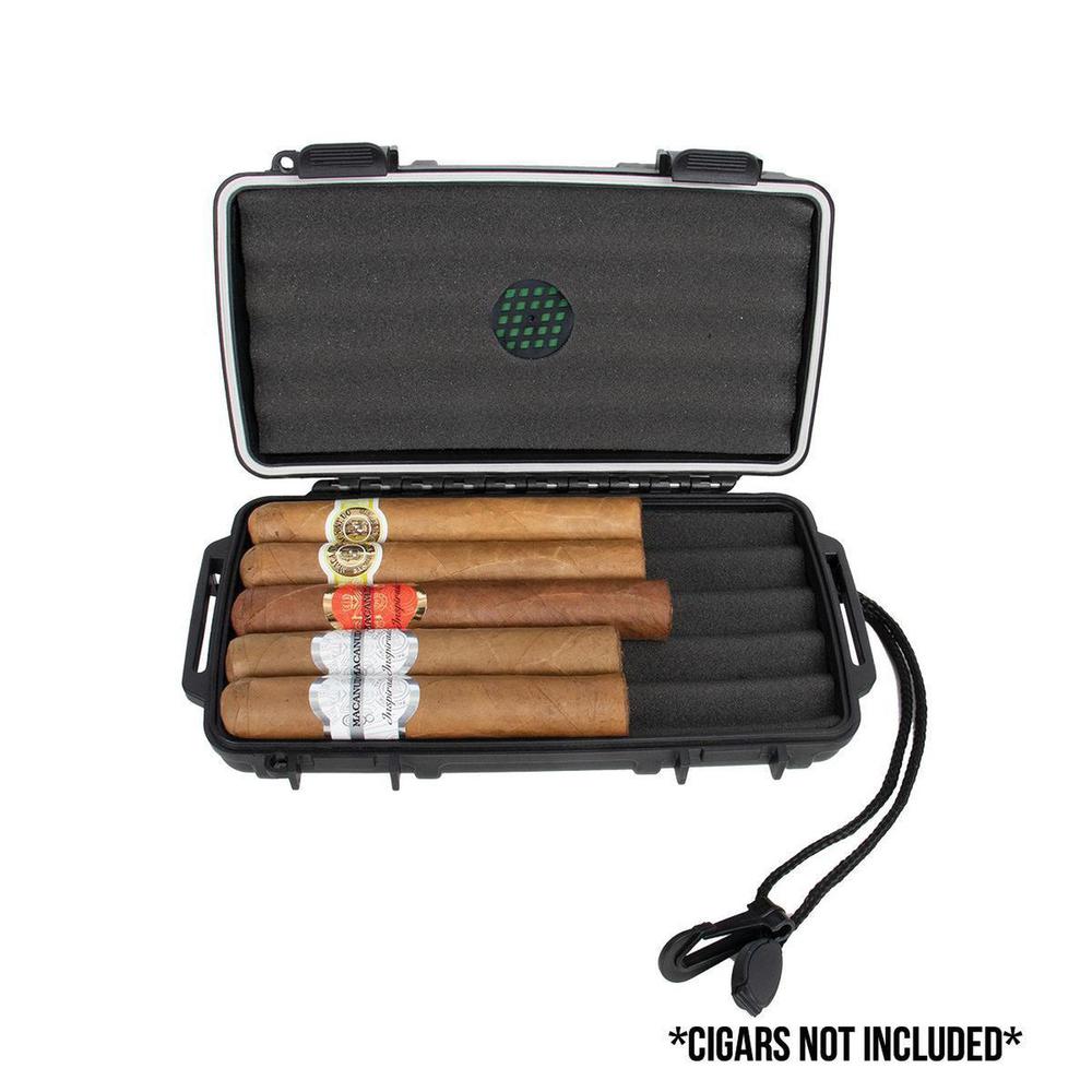 Barstool Chicago Macanudo Cigar Case-Golf Accessories-Barstool Chicago-One Size-Black-Barstool Sports