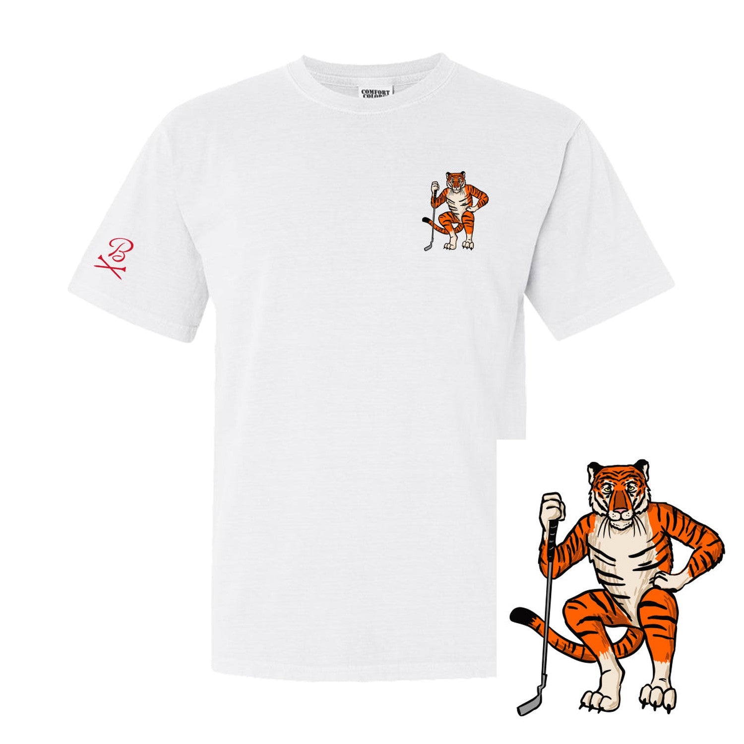 Barstool Tiger Vision Tee Fore Play T-Shirts, Clothing & Merch Barstool Sports