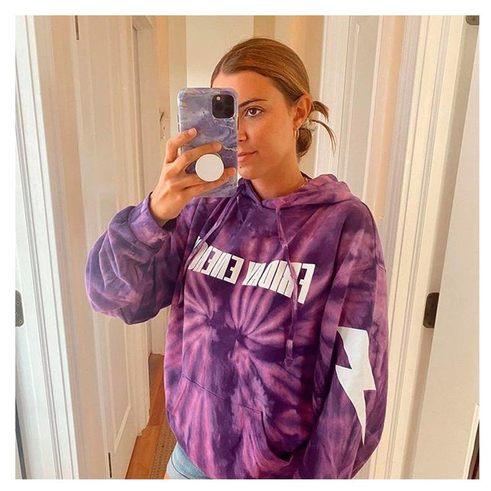 Friday Energy Tie Dye II Hoodie-Hoodies & Sweatshirts-Chicks in the Office-Barstool Sports
