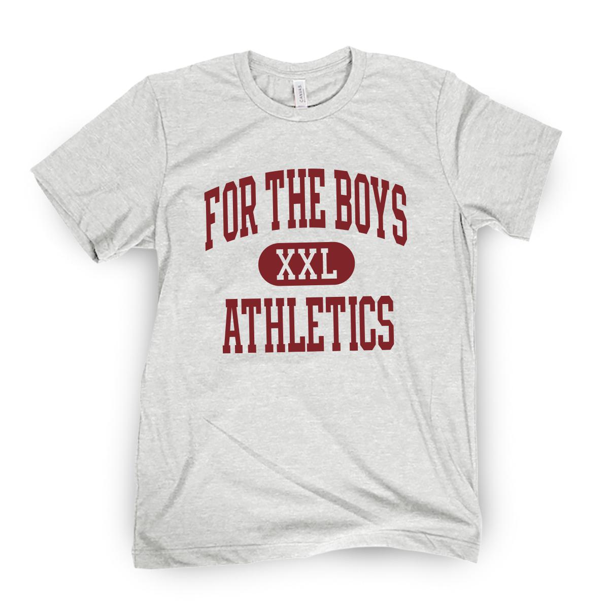 For The Boys Athletics Tee-T-Shirts-Bussin With The Boys-Maroon-S-Barstool Sports