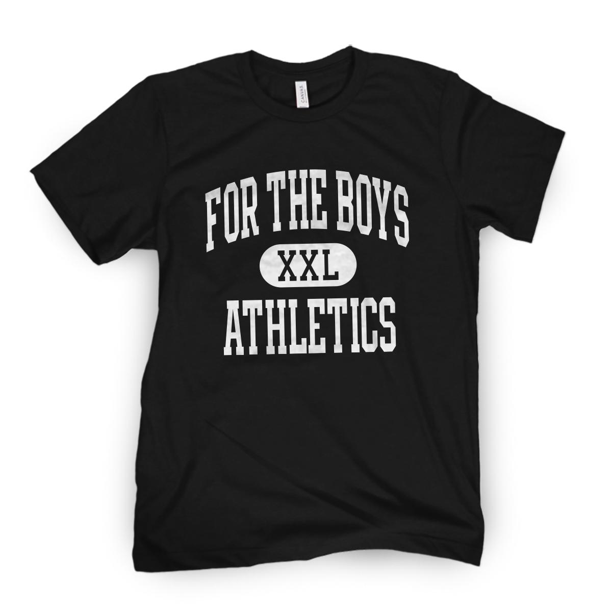 For The Boys Athletics Tee-T-Shirts-Bussin With The Boys-Black-S-Barstool Sports