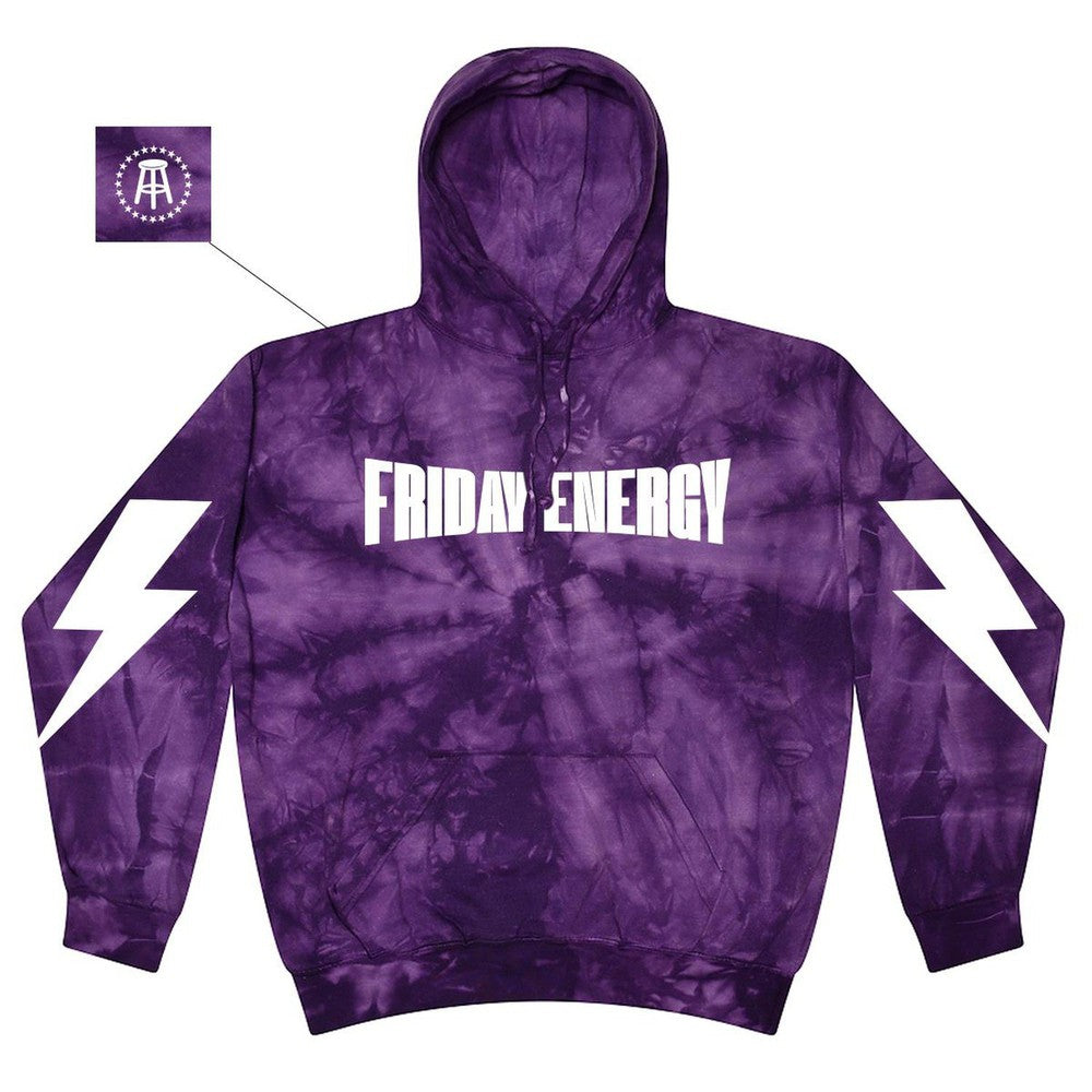 Friday Energy Tie Dye II Hoodie-Hoodies & Sweatshirts-Chicks in the Office-Barstool Sports