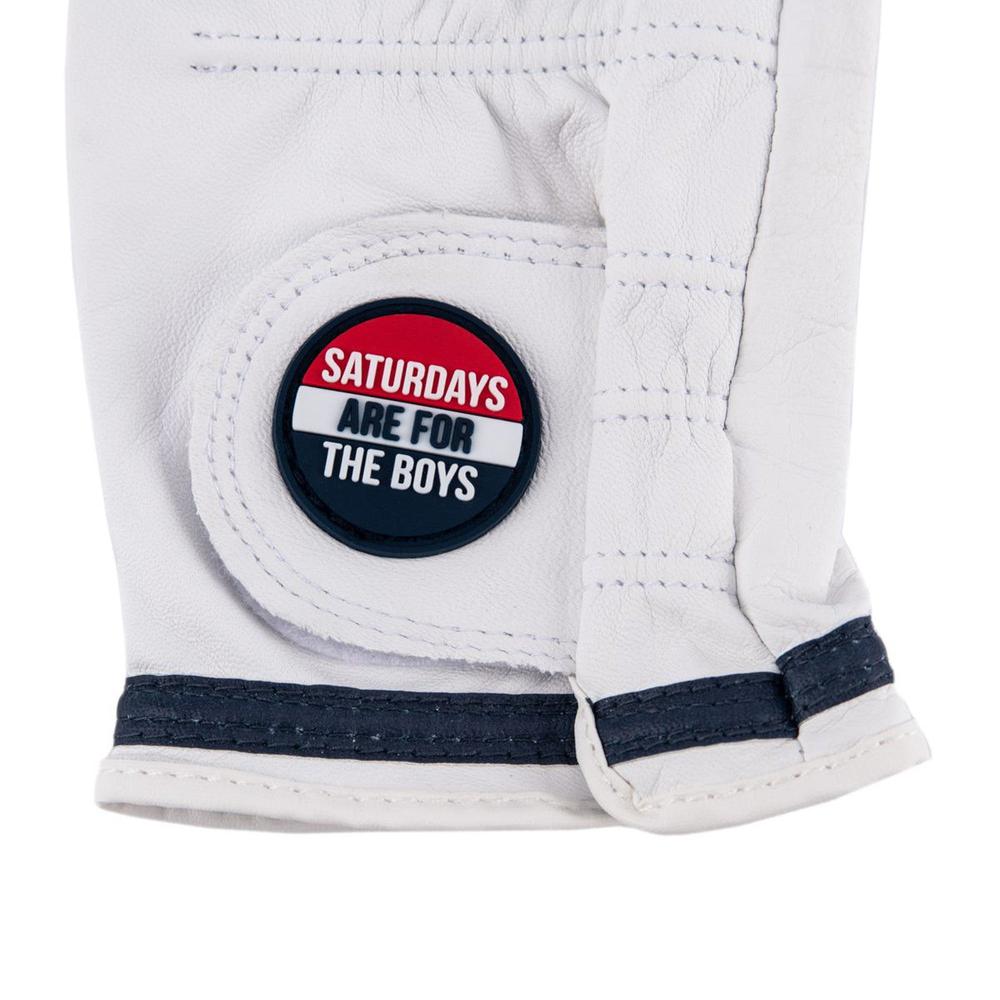 Saturdays Are For The Boys Golf Glove-Golf Accessories-Fore Play-Barstool Sports