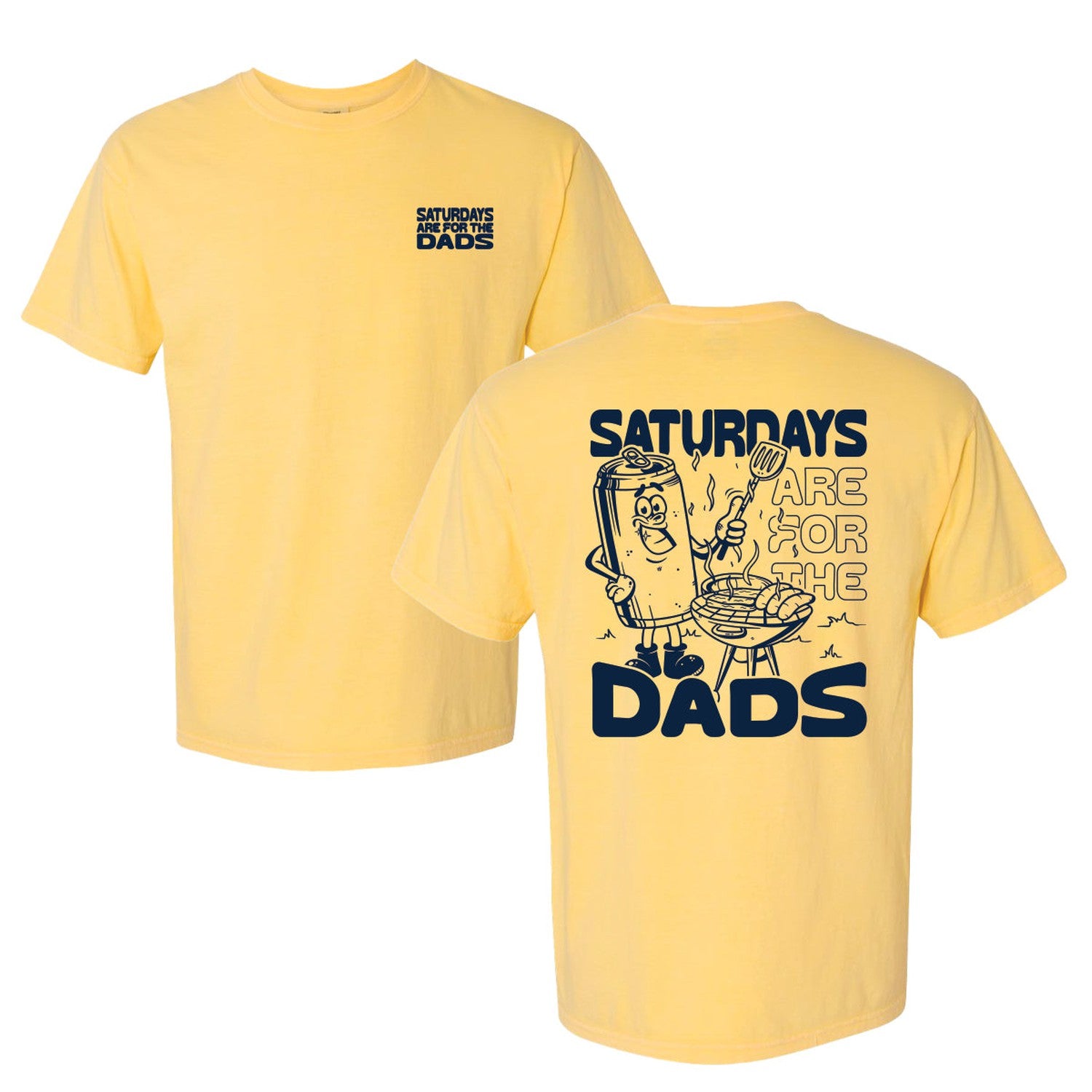 SAFTB Saturdays Are for The Dads Grill Tee II Yellow