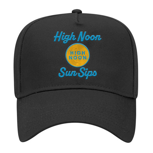 High Noon Sun Sips Snapback Hat-Hats-Nooners-Black-One Size-Barstool Sports